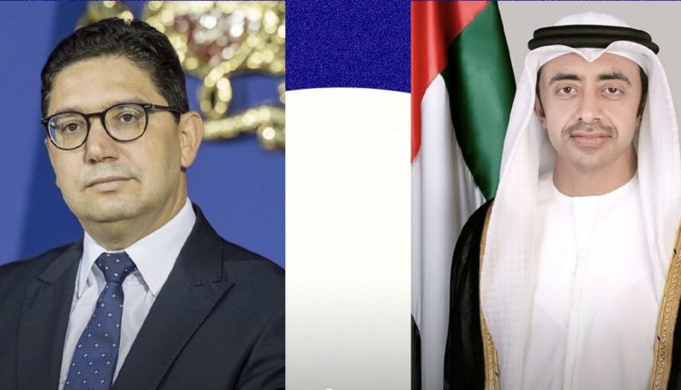 ناصر بوريطة ونظيره الإماراتي - الحقوق محفوظة
